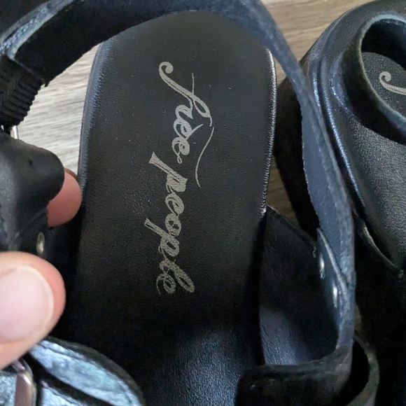 Free People Follow Your Own Back Platform Daisy Sandal - Picture 7 of 9